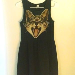 H&M Black Cat Dress